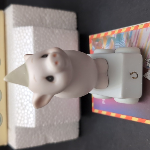 VGT, Precious Moments 'Heaven Bless This Special Day' #3 Birthday Piggy. - Picture 3 of 8